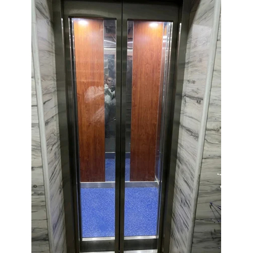 Stainless Steel And Glass Residential Elevator - Max. Lifting Height: 7 Foot (Ft)