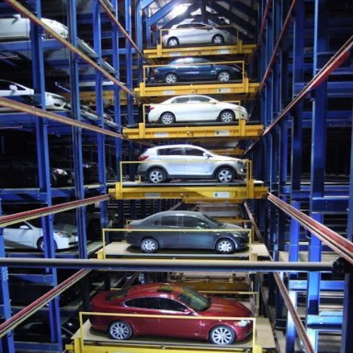 Car Elevator - Steel, 220-240 Volt Ac Drive | Overload Holding Stop Safety Device, Electric Powered Transport Solution For Mall Vehicles