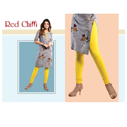 वी कट चूड़ीदार लेगिंग