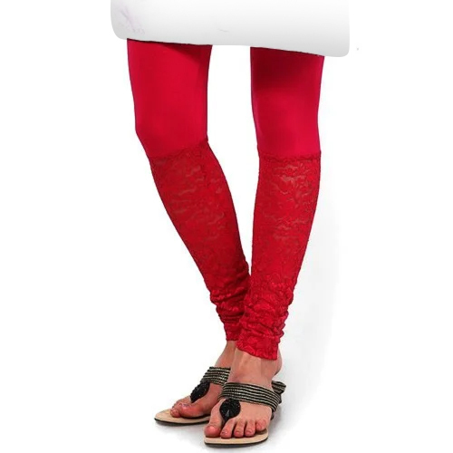 180Gsm Net Ladies Legging - Color: Red