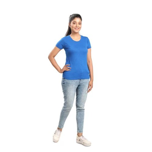 Fancy Slub Top - Color: Blue
