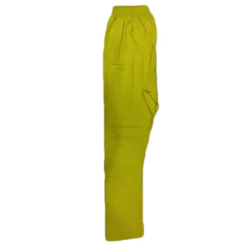 Lycra Cotton Kids Cotton Legging - Color: Yellow