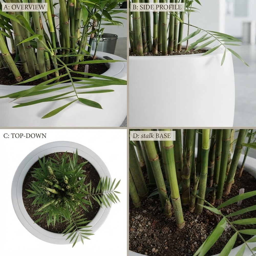 Self Watering Frp Planters - Color: White