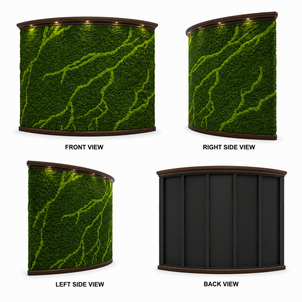 Moss green Wall