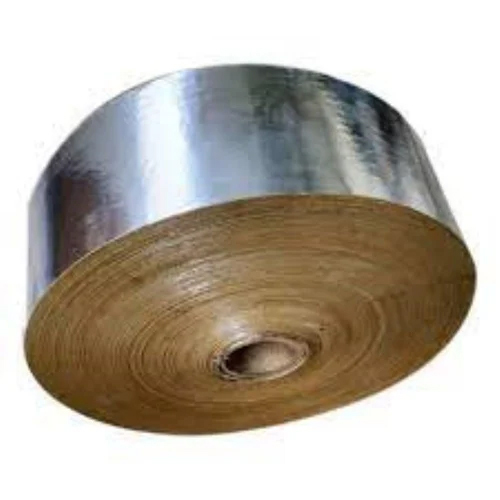 Silver Laminated Paper Roll Material - Feature: Disposable