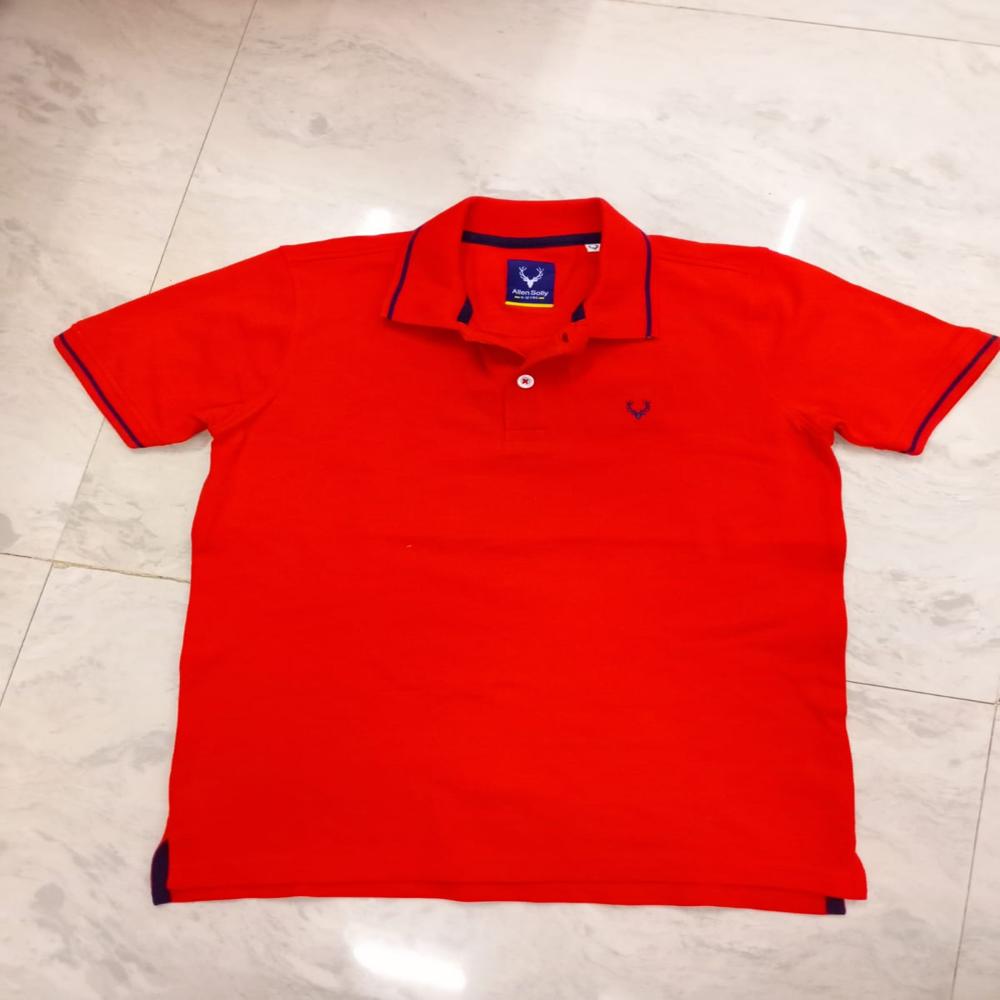 Boys Half Sleeve Collar Top Mixing 