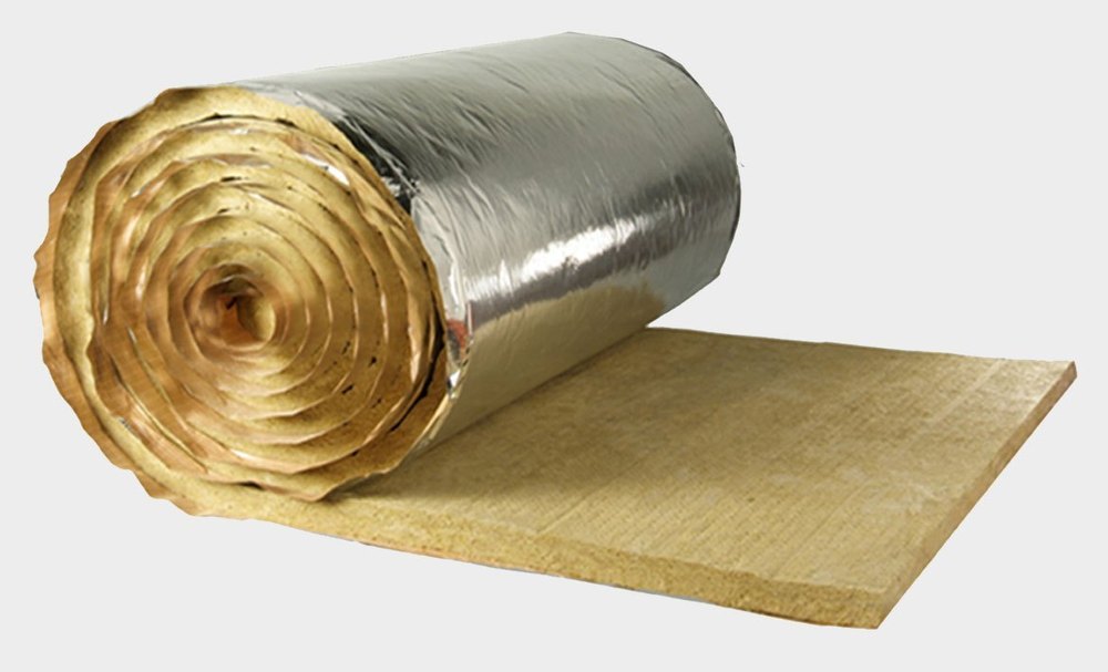 Rock Wool Building Roll - 50mm Thick, 1.10m Wide | Eco-friendly, Anti-bacterial, Fire Protective Insulation Solution