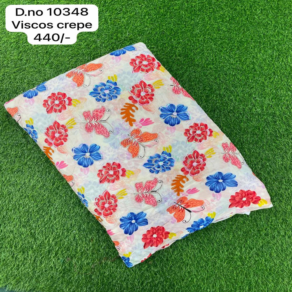 Printed Viscose Crepe Fabric