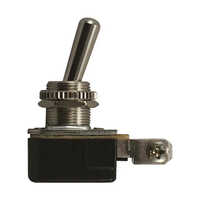 6a Bakelite Toggle Switch - Color: Silver And Black