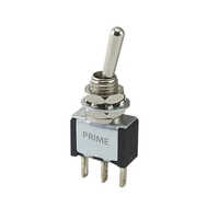 6a Spst Toggle Switch - Color: Silver