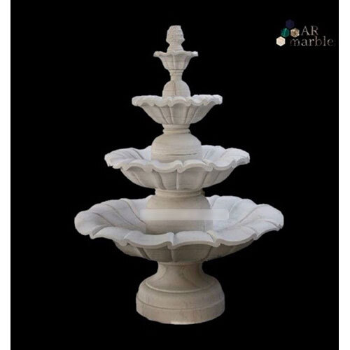 White Marble Fountaion - Feature: Good Quality