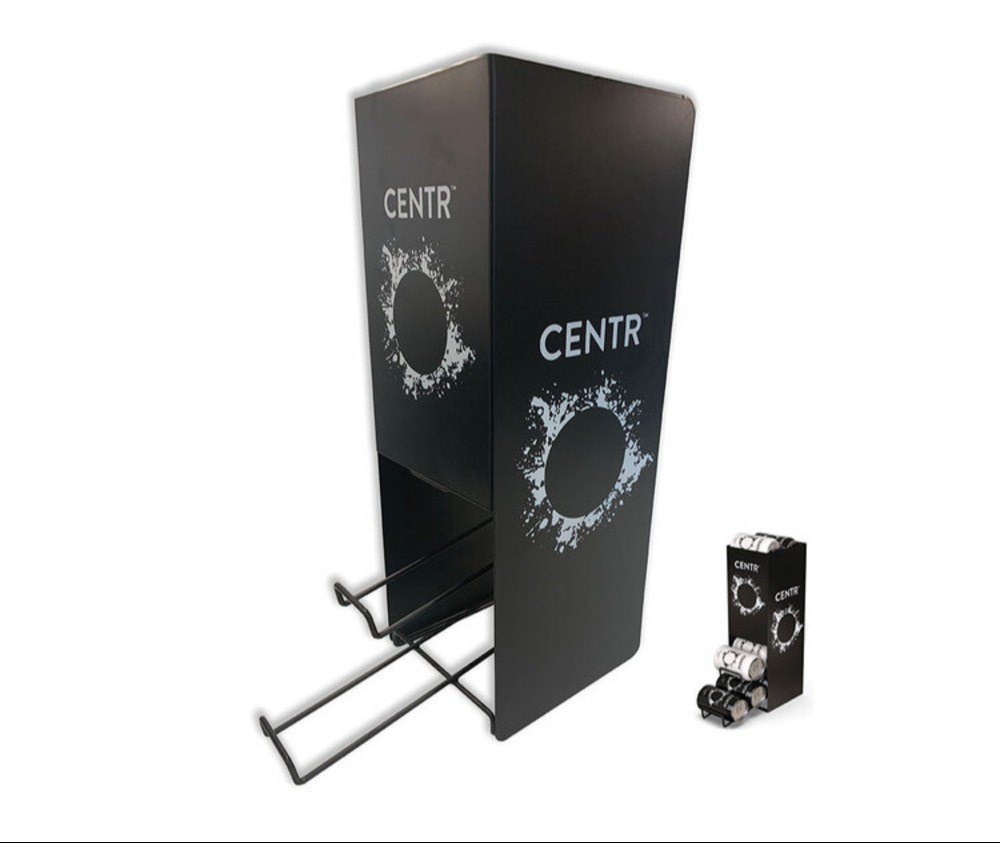 Can Display Stand - Steel, Durable Construction, Versatile Use For Retail, Efficient Space Use With Sleek Design, Excellent Display Solution