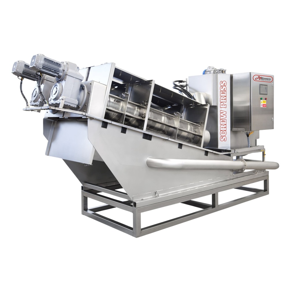 Sludge Dewatring 1m3 Machine - Color: Grey