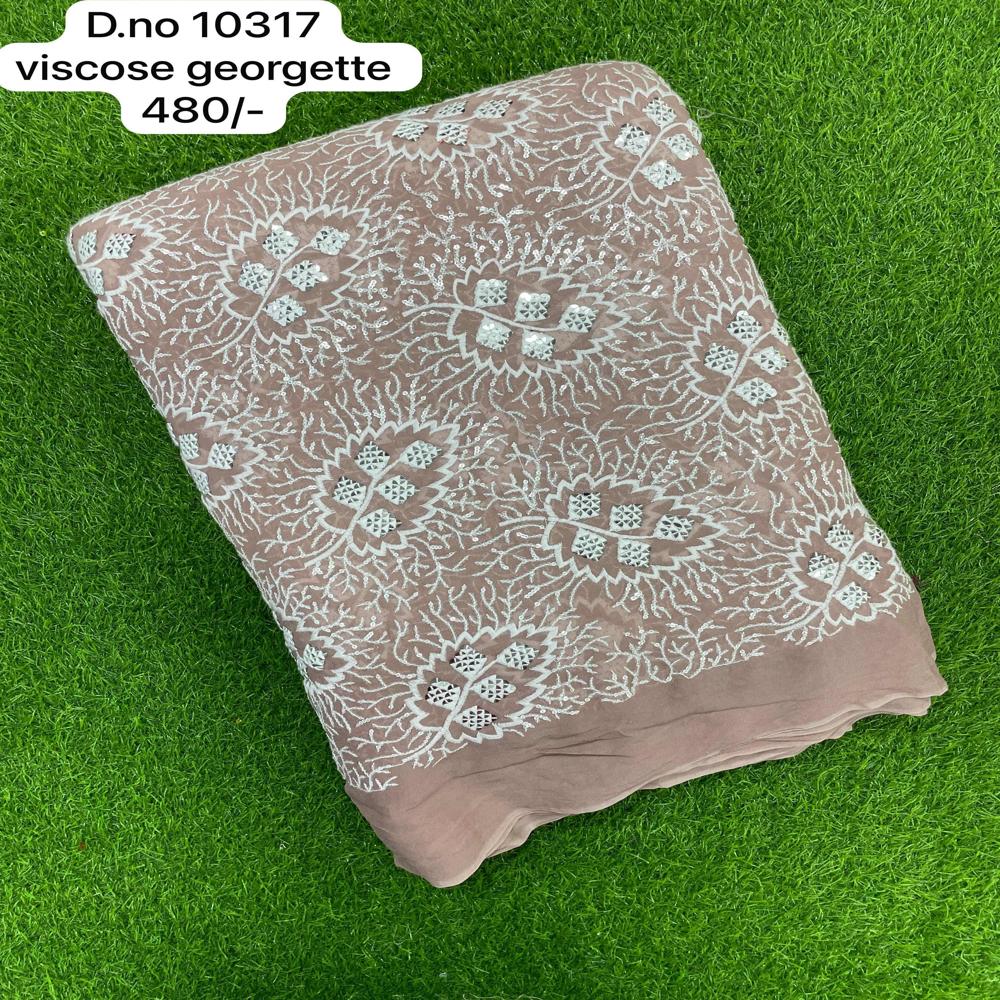 Viscose Chiffon Fabric Wholesale - Ethnic Printed Saree For Daily Wear | Available In Grey, Sky, Cream With Extra Smoothness And Delicacy