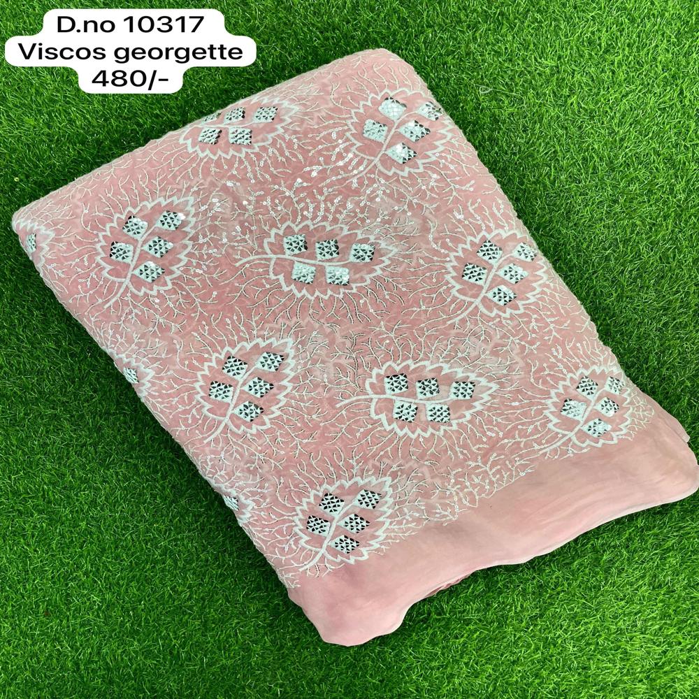 Viscose Chiffon Fabric Wholesale - Ethnic Printed Saree For Daily Wear | Available In Grey, Sky, Cream With Extra Smoothness And Delicacy