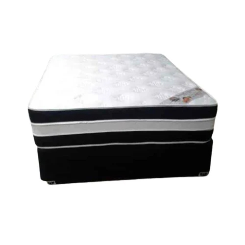 6 Inch Hotel Double Foam Bed Mattress - Color: White