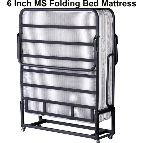 6 Inch Ms Rollaway Folding Bed - Color: Black