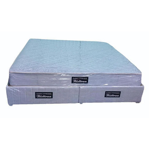 12 Inch Pu Foam Box Springs Mattress - Color: Gray