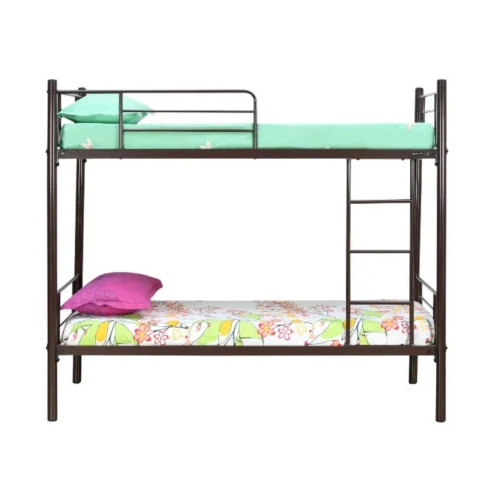 Single Metal Bunk Bed - Color: Black