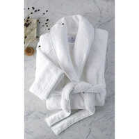 Cotton White Bathrob Bath Gown