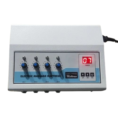 1 Hp Electric Massage Mattress Machine - Color: White