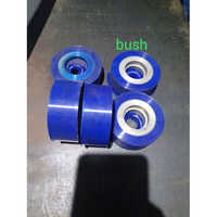 Silicone Rubber Metal Bush - More Than 4 Inches, Blue Color, Rigid Hardness For Machinery Applications