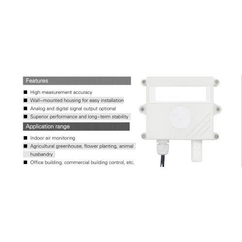 Co2 Sensor Analog Output - Application: Industrial