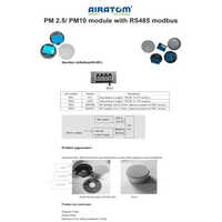 Combo Pm 2.5 And Pm 10 Sampler With Rs485 Output - Accuracy: +-1  %