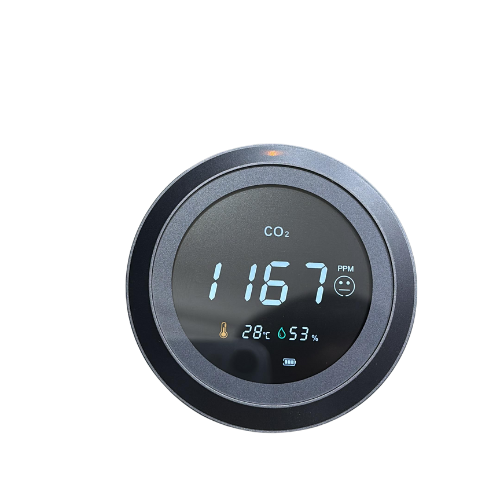 Portable CO2 Monitor | NDIR Sensor with Real-Time Display