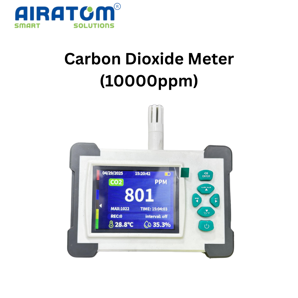 Airatom Indoor CO2 METER 10000 PPM