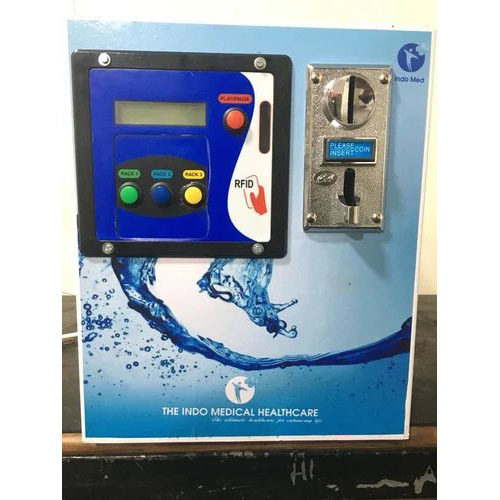 Smart Card And Multi Coin Water Atm - Color: Blue