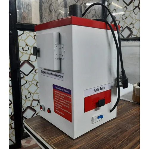Semi Automatic Sanitary Napkin Disposal Machine