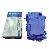 Nitrile Gloves Powder Free - Color: Blue
