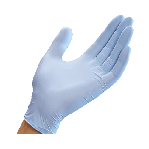 Gloveon Nitrile Powder Free Gloves - Nitrile Fabric, 7.5 Inches , Blue Color, Unisex Style, Plain Pattern, Disposable, Comfortable Full Finger & Half Finger Designs