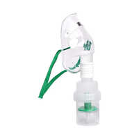 Pediatric Nebulizer Mask - Pvc Material, Medium Size For Children, Transparent Color, Manual Operation, Portable Design, Easy To Use