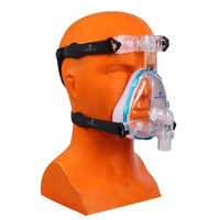 Bipap Face Mask - Silicone, Custom Size Available, Transparent Color, Lightweight At Approximately 80g, Easy To Use & Portable For Medical Use