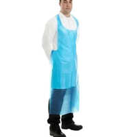 Plastic Apron Disposable - Plastic Material, Custom Size, Transparent Color | Easy To Use, Portable, Suitable For Adults, Medical Use