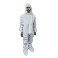 Disposable Coverall Suit - Color: White