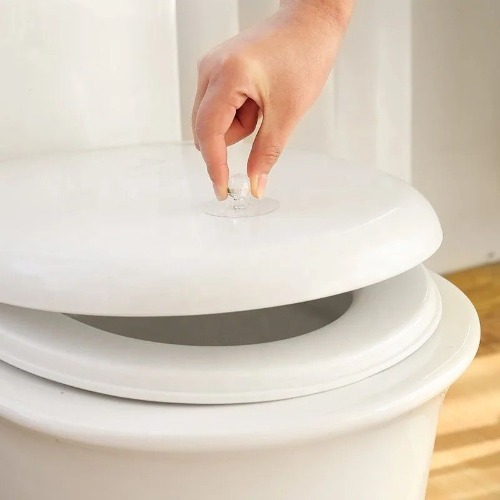 Self-adhesive Clear Acrylic Crystal Round Drawer Pull Knobs - 1.97x1.97in | Elegant Design, No Damage To Surfaces, Multi-use For Cabinets And Doors