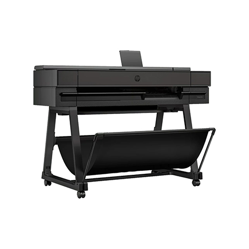 Hp Large Format Printer Plotter - Color: Black