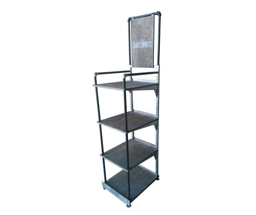 Light Weight Display Stand - Durable Steel Construction | Versatile Design For Retail And Home Use, Easy To Assemble