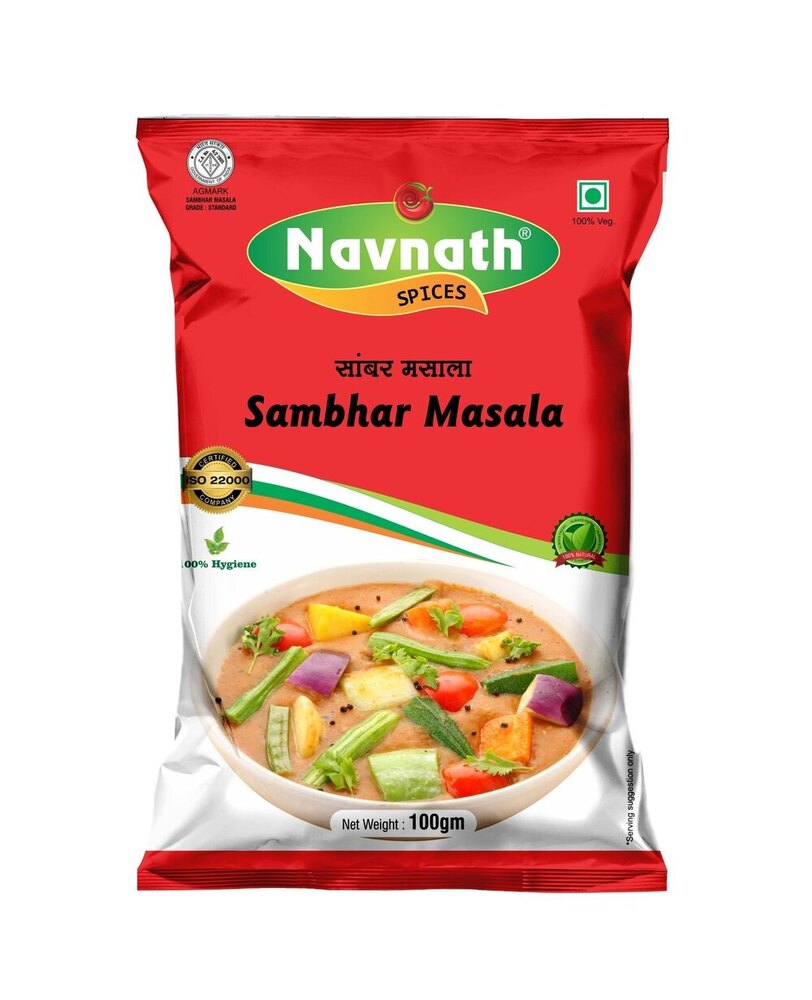 Sambar Masala - Blended Powder | 9 Months Shelf Life, Ideal For Cooking And Enhancing Flavor In Indian Dishes
