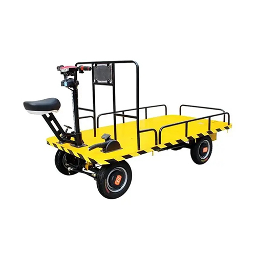 48V 350 Kg Barricade Plane Surface Trolley - Material: Mild Steel