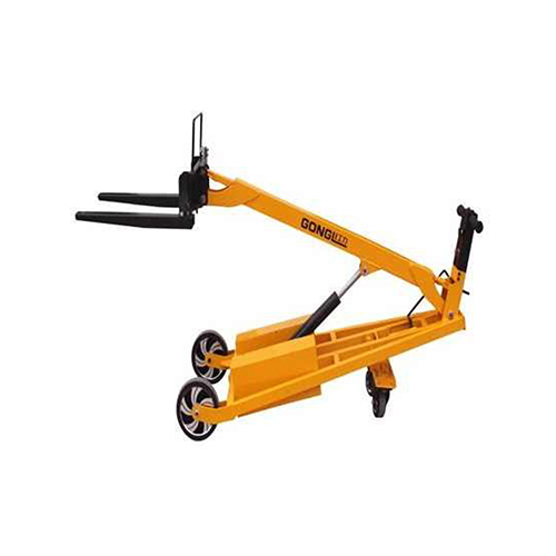 750 Kg Fork Lift Trolley - Color: Yellow