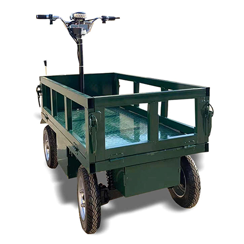 500 Kg Farming Box Trolley - Material: Mild Steel