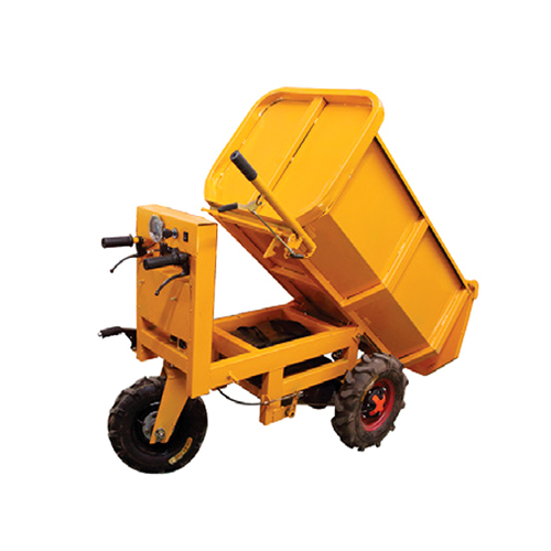 500 Kg Farm Tipping Trolley - Color: Yellow