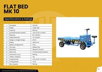 1500 Kg Micro Battery Operated Truck - Application: Industrial
