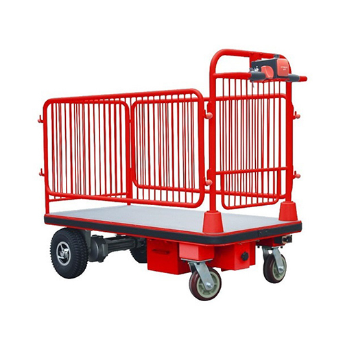 Baricade Warehouse Inventory Trolley - Material: Mild Steel