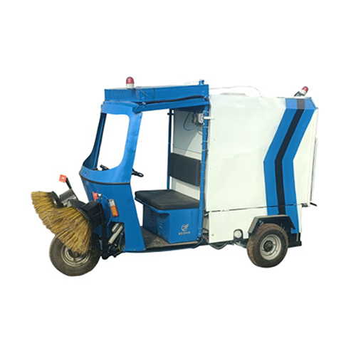 Electric Micro Size Road Sweeper - Material: Mild Steel