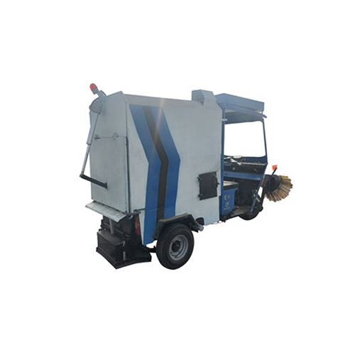 Electric Micro Size Road Sweeper - Material: Mild Steel